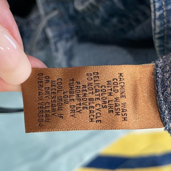 Dana Buchman Vintage Flared Jeans size 10/30 Reduced!!! matches jacket also list - Picture 3 of 3